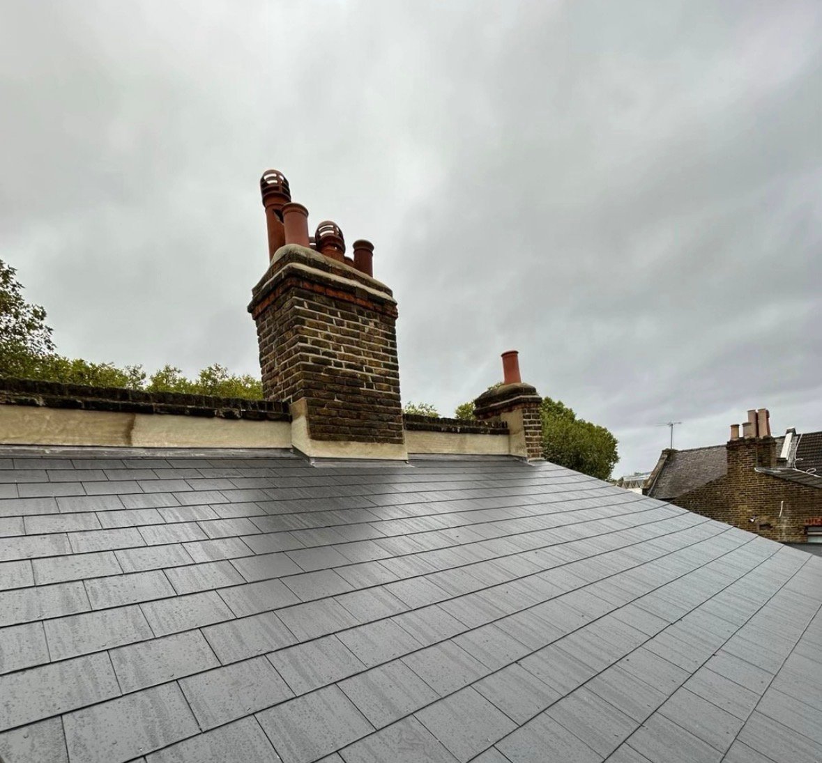 Slate Roof Installation